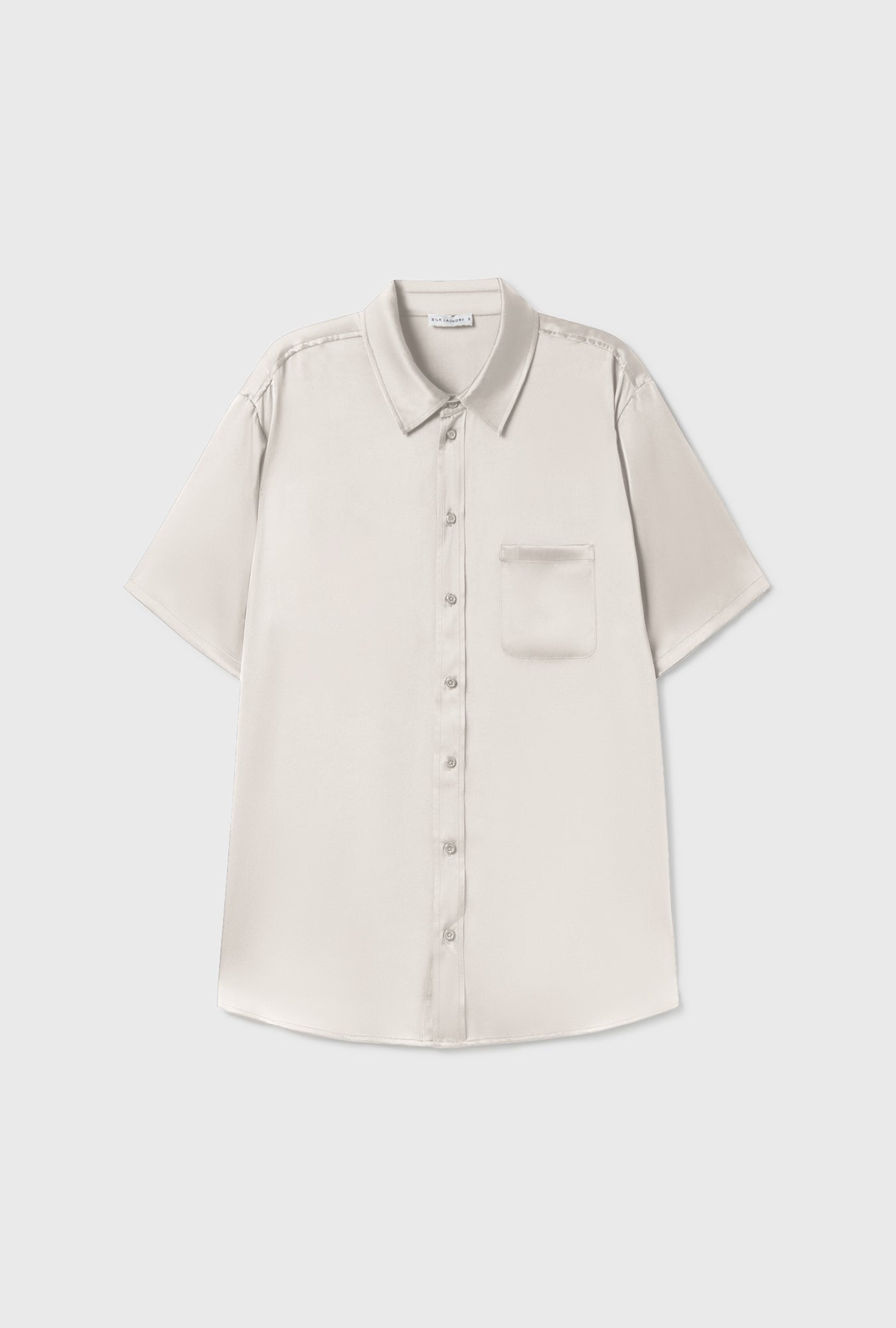 SHORT SLEEVE BOYFRIEND SHIRT 2.0 HAZELNUT