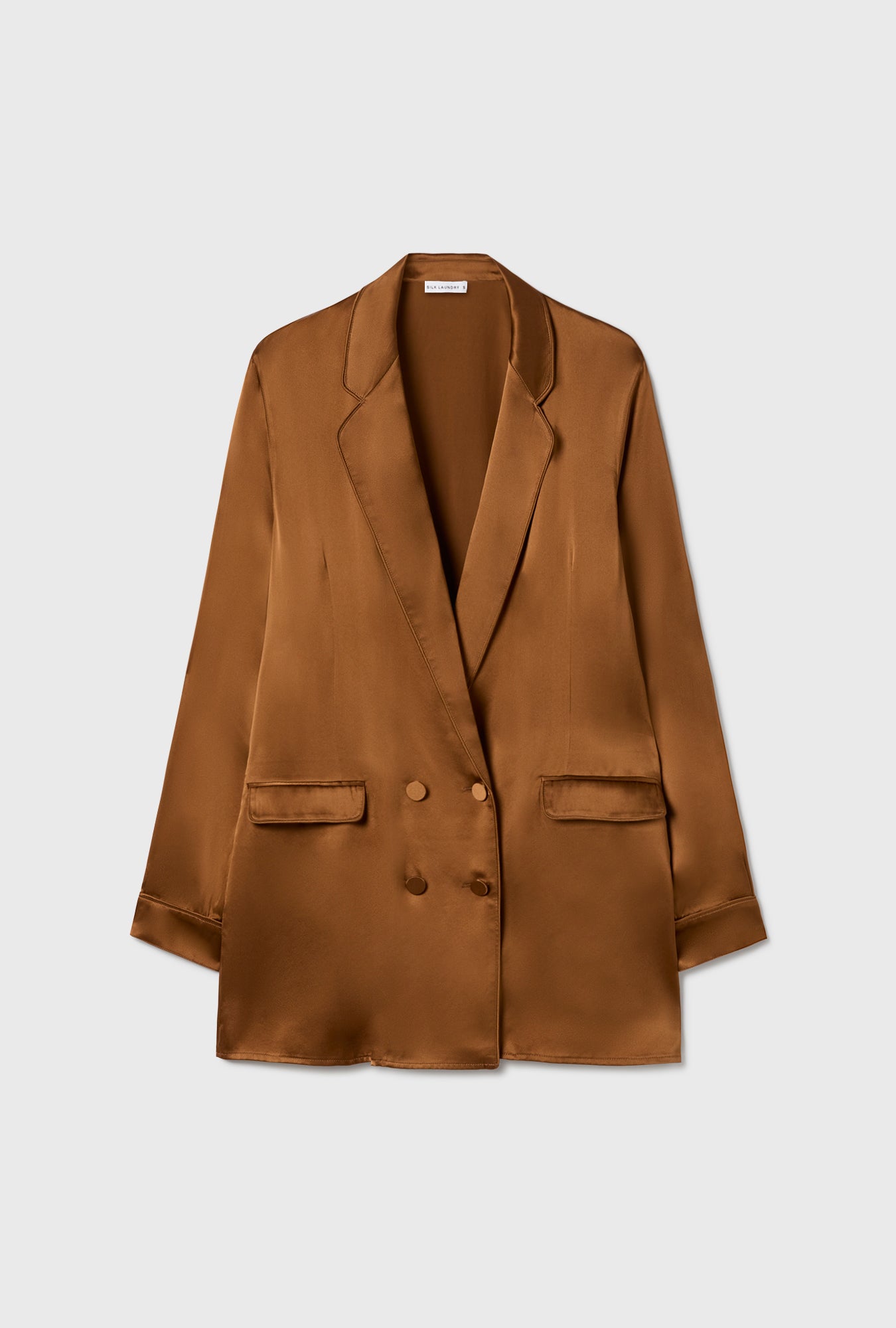 RELAXED BLAZER VAN DYKE BROWN