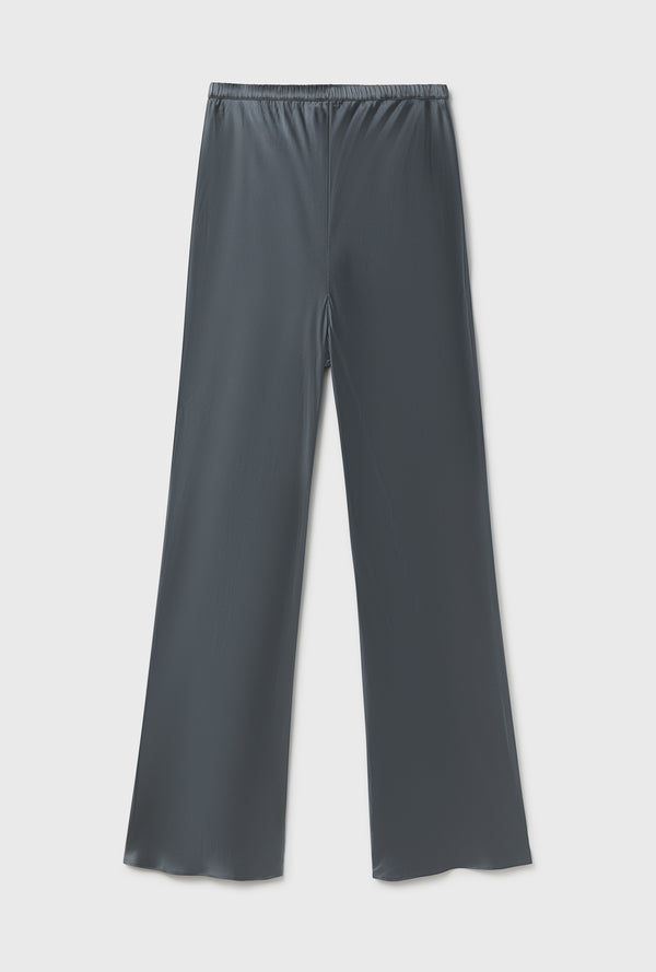 BIAS CUT PANTS SLATE